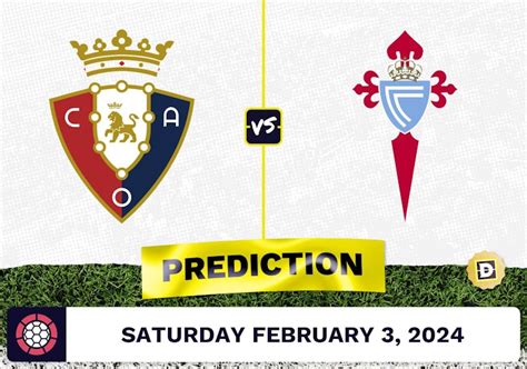 Osasuna vs. Celta Vigo Prediction, Odds, La Liga Picks .